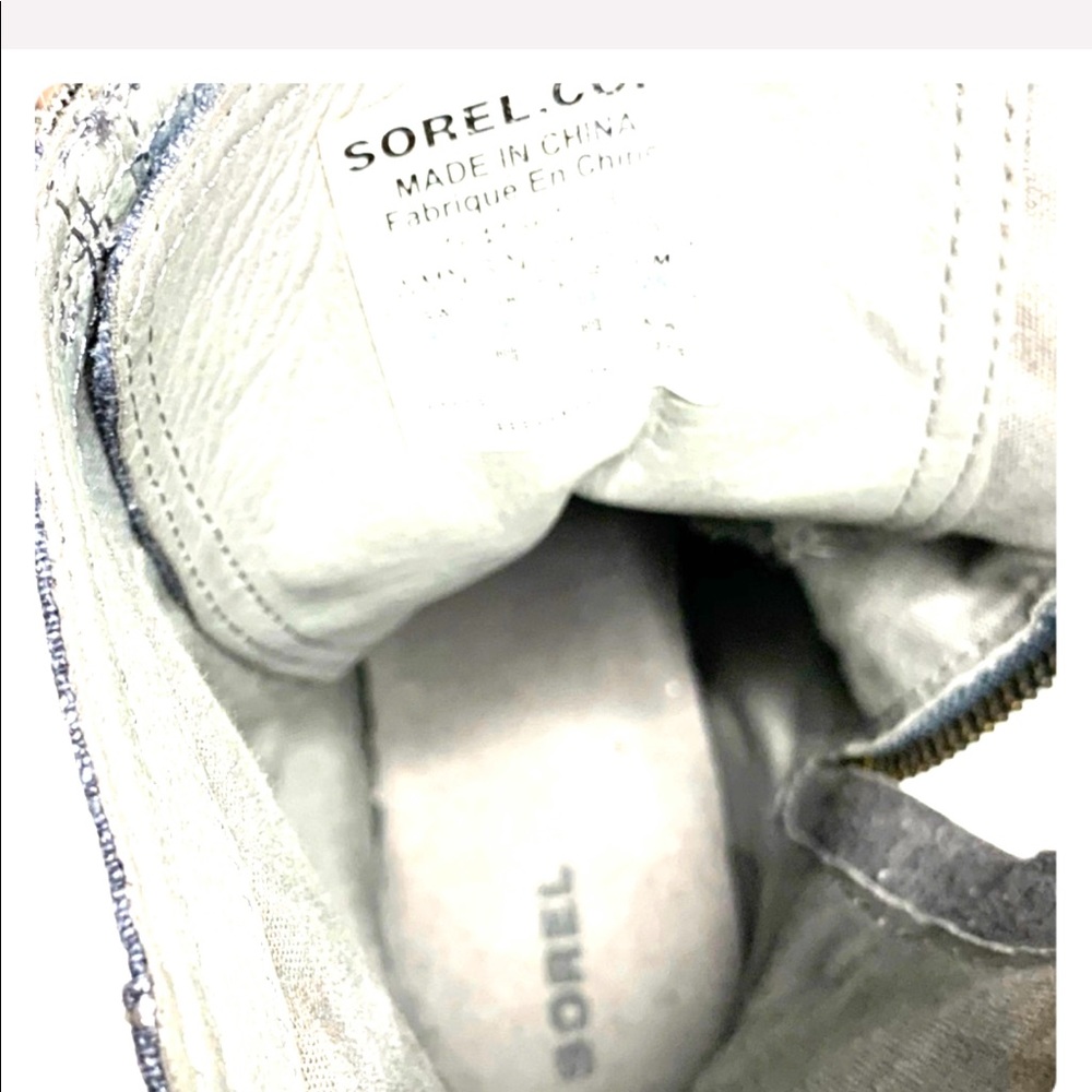SOLD Sorel Major Carly Denim Jean Boots - Picture 7 of 9